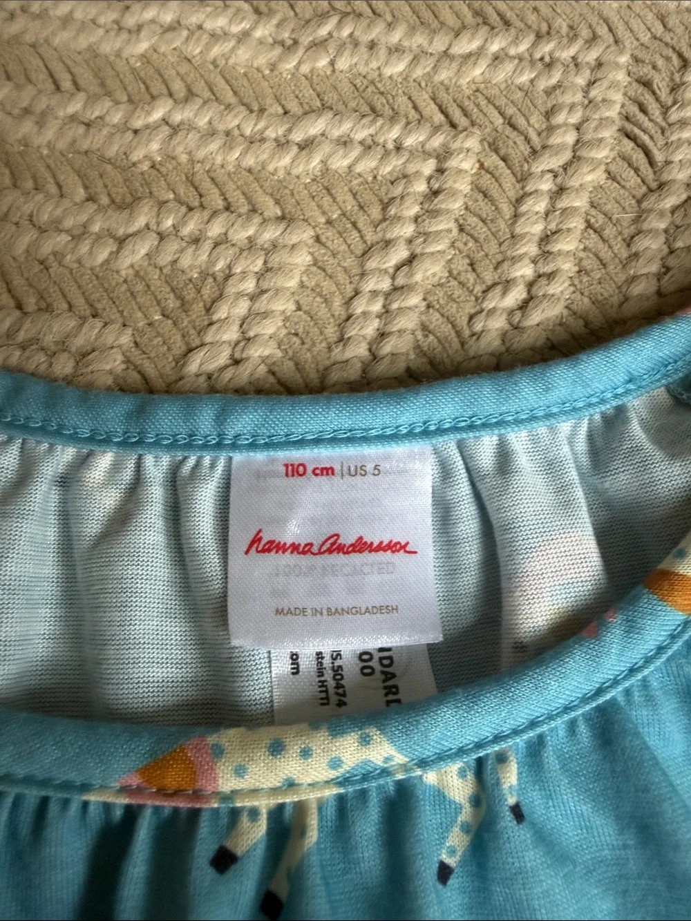 Hanna Andersson size 5/110 pajamas